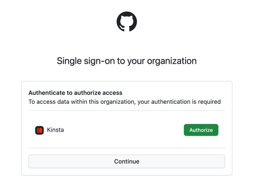 Authorize Sevalla to connect to your GitHub account.